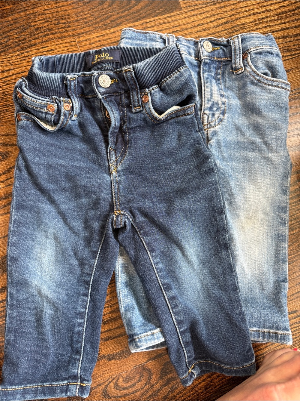 Ralph Lauren Kids Denim Jeans - Dark Blue & Light Blue